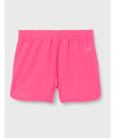 4F JUNIOR Girls Board Shorts F032 - Hot Pink Boardshorts for Girls | Stylish & Comfortable Swimwear for Summer - Buy Online on GoSupps.com