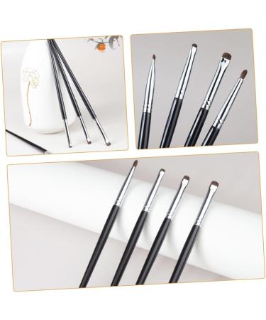 Beavorty 8 Pcs Eye Shadow Brush Set Eyeshadow Brush Fine Precision Eyeliner Brush Eye Liner Brush for Makeup 16.90X0.40X0.40CMx2pcs Blackx2pcs - Buy Online on GoSupps.com
