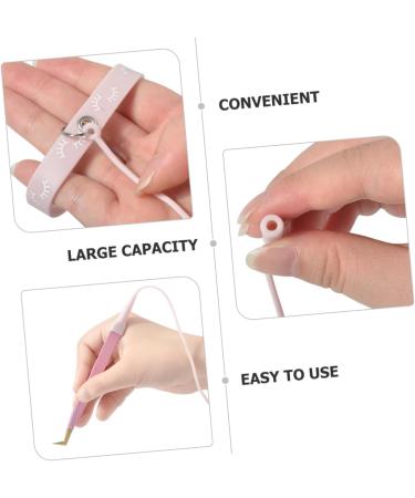 Ipetboom Lash Tweezers Strap Ring Tweezers Protector Tweezers Bracelet Silica Lash Extension Wristband - Buy Online on GoSupps.com