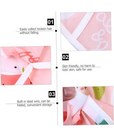 MAGICLULU Children's Barber Cloth Built-in Steel Wire Breathable Cloak 56x56cm - Buy Online on GoSupps.com