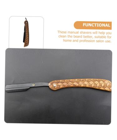 Premium Manual Shaver Razor for Men | Professional Barber Razors - Stainless Steel Beard & Shaving Razors - Buy Online on GoSupps.com