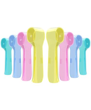 BICUMY Toothbrush Covers for Oral B Heads Tooth Brush Cover Cap for Bruan Replacement Heads Travel Toothbrush Cap Protector for Kids Sensitive Soft Electric Vitality Floss Genius Toothbrush Head Multicolored
