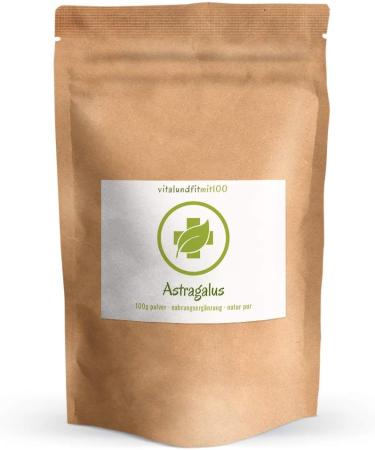 Astragalus Extract Powder 100g | Premium Herbal Supplement for Immune Support | Buy Internationally - Buy Online on GoSupps.com