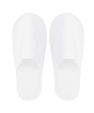 Lyrlody 50 pair of portable non-slip hotel house shoes practical and comfortable disposable shoes universal size suitable for hotels spas air travel (30 * 20 * 10cm-3mm brushed plush) 30 * 20 * 10cm 3mm brushed plush