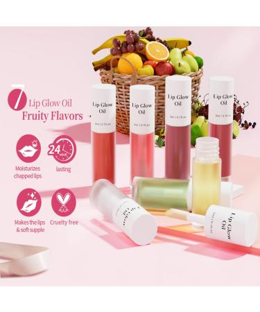 Hydrating Lip Glow Oil - Moisturizing Lip Plumper Gloss for Dry Lips | Peony Transparent Lip Oil & Balm - Buy Online on GoSupps.com