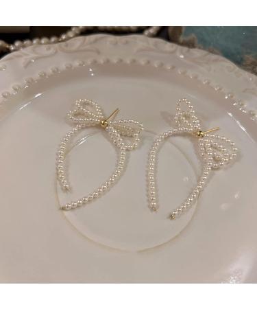 Shop Feylie Exaggerated Bowknot Earrings - High-Grade Luxury Summer Style | Trendy Resin Jewelry for Women | 2023 Fashion - Buy Online on GoSupps.com