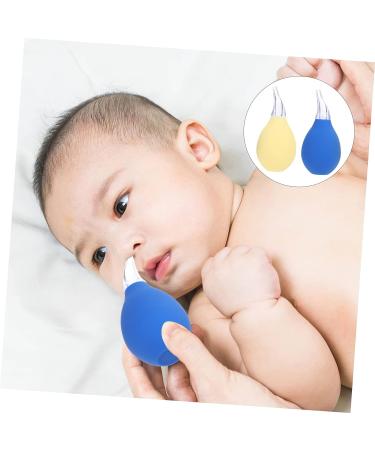 Healvian 4pcs Nasal Aspirator Set for Babies - Nose Cleaner and Sucker for Newborns | Baby Bulb Syringe and Straw Cleaner included - Buy Online on GoSupps.com
