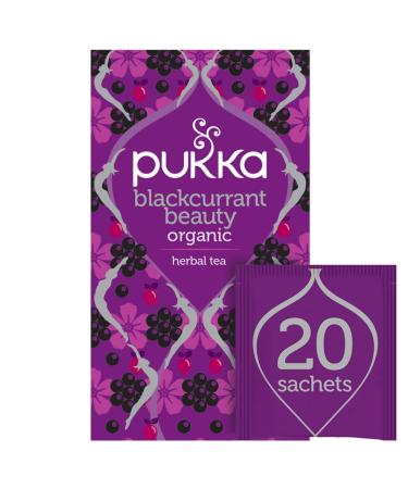 Pukka Blackcurrant Beauty Fruit Tea 20 Sachets