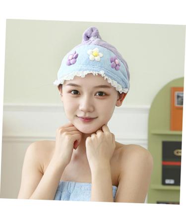 Beavorty 2pcs Dry Hair Cap Bathing Cap Shower Caps Turban Towel Washcloth Hair Drying Hat Cute Rapid Hair Drying Hat Hair Dry Hat for Wet Hair Shower Hats Coral Fleece Quick Dry Tube Top As Shownx2pcs 65.00X25.00X0.50CMx2pcs - Buy Online on GoSupps.com