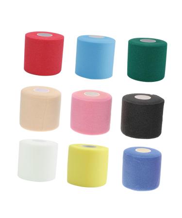Beaupretty 4pcs Sponge Film Sponge Sports Film Tapes for Sports Sponge Tapes Sports Tapes Exercise Supply Exercise Accessory Portable Sports Tape Portable Sports Simple Tapes Assorted Color 27X6.5CM