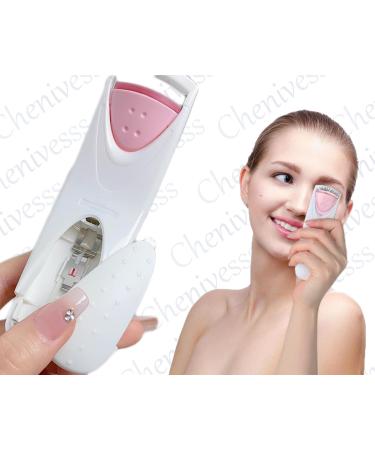 Heated Eyelash Curler - Portable Silicone Pillow Lash Curls for Long-Lasting Lift & Comfortable Makeup - Buy Online on GoSupps.com