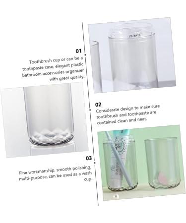 Beaupretty Travel Toothbrush & Toothpaste Holder - 1-Piece Washing-Up Cup Container for Easy Storage - Buy Online on GoSupps.com
