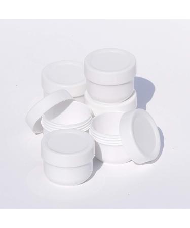 Sample pots 100 Pieces cosmetic pots Empty cosmetic containers with Lid for Creams Sample Make-up Storage (30ml)