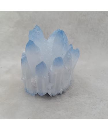 Natural Crystal Rough 1pc Natural Blue Crystals Quartz Cluster Freeform Reiki Stones Room Home Office Aquarium Decoration Accessories Gemstone Lucky Stone Ornaments (Size : 600-700g) - Buy Online on GoSupps.com
