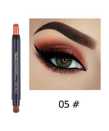 VolksRose 6Pcs Shimmer Eyeshadow Stick Set with Soft Brush - Waterproof & Long Lasting Eye Makeup Set for Brightening & Sparkling Eyes - Buy Online on GoSupps.com