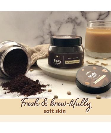 Plum Coffee Exfoliating Body Scrub - Arabica Coffee & Brazil Nut Oil for Tan Removal - 3.7 Oz | Shop Internationally - Buy Online on GoSupps.com