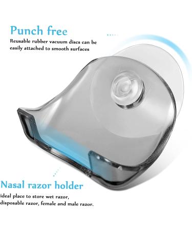 FRCOLOR 12 STK Razor Holder with Suction Cup | Shower Wall Shaver Hook & Stand | Durable Plastic Razor Storage Solution - Buy Online on GoSupps.com