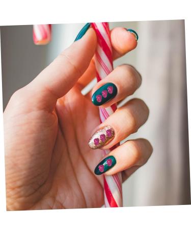 BIUDECO 1 Glass Chip Manicure DIY Accessories Nail Art Rhinestones Nail Art Stone Shiny Nail Stickers DIY Glass Fillers Manicure Charms Irregular Glass Epoxy Fillers Nail 0.5X0.3cm Rosy - Buy Online on GoSupps.com