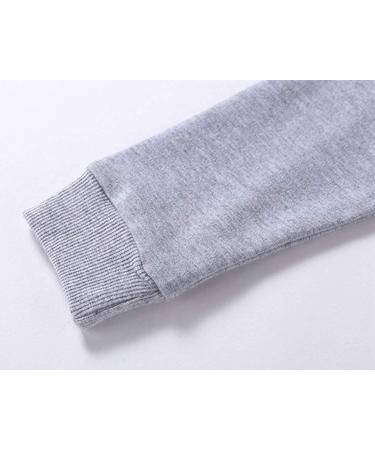 Taigood Boys Cotton Sweatshirt | Long Sleeve Pullover T-Shirt for Kids 4-5 Years Gray - Buy Online on GoSupps.com