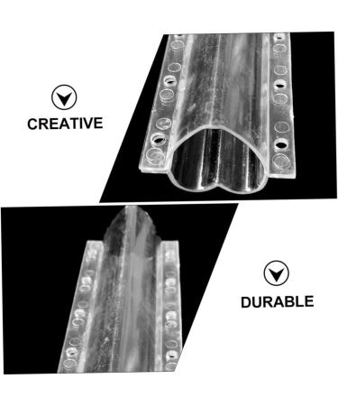Toddmomy 3pcs Vegetable Shaping Cucumbers Vegetable Forming Garden Cucumber Fruit Pizza Transparent 20x6.5cm - Buy Online on GoSupps.com