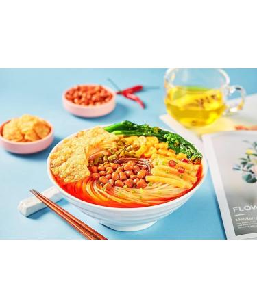 Liuzhou Specialty Rice Noodles 308g Spicy noodles Hot and sour noodles instant rice noodles delicious spicy rice noodles vermicelli snacks specialty food (10bags) 1.00 g (Pack of 1) - Buy Online on GoSupps.com