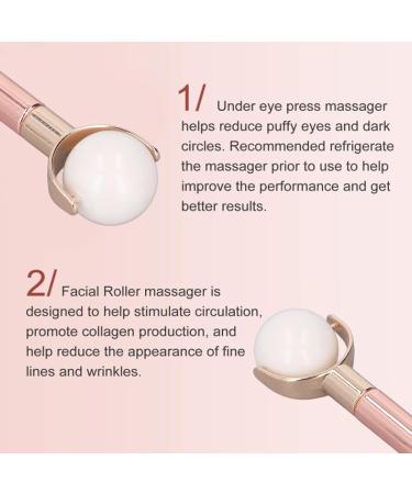 Premium Face Roller Tool for Sculpting - Enhance Beauty & Lift Your Face with Elegant Jade Plate - International Shipping Available - Buy Online on GoSupps.com