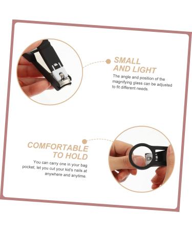 Beaupretty Fingernail Clippers Magnifying Glass Nail Clippers Toenail Clippers for Thick Nails Magnifying Glasses Cute Nail Clippers Toenail Clippers for s Cosmetic Elderly Stainless Steel - Buy Online on GoSupps.com