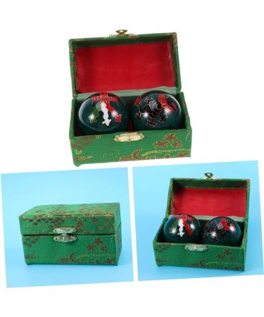 Oatipho Handballs - Chinese Stress Balls & Fitness Wrist Exercises | Hand Exercise Balls for Massage & Rehabilitation - Buy Online on GoSupps.com