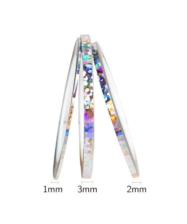 42 Color Nail Art Striping Tape Kit | Multi-Colored Matte Tape for Creative Nail Designs - Mermaid Candy Colors - Buy Online on GoSupps.com