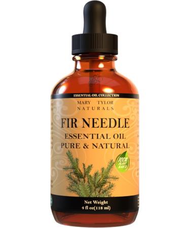 Fir Needle Essential Oil (4 oz) Premium Therapeutic Grade 100% Pure and Natural Perfect for Aromatherapy and Much More by Mary Tylor Naturals Amber - Buy Online on GoSupps.com