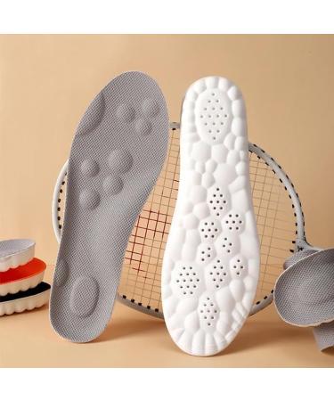 Buy Latex Sport Insoles | Soft High Elasticity Shoe Pads for Men & Women | Breathable Shock Cushion & Arch Support (41-42 - Buy Online on GoSupps.com