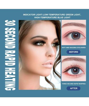 Heated Mini Eyelash Curler - LISSAHNE Portable Electric Curler with 3 Heat Modes for Natural Long-Lasting Curls | International Shipping Available - Buy Online on GoSupps.com