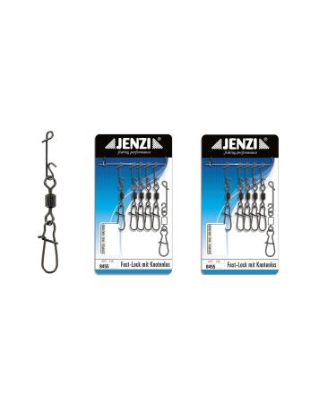 Blntackle76 Set: 2 packs (10 vertebral carabiners) knotless connector with vertebrae 14 20 & 24kg from jenzi +free Petri sticker 20kg