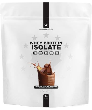 Canadian Protein 100% Whey Isolate 29g of Protein | 6 kg of Chocolate Milkshake Flavoured Protein Powder Rich in BCAA Amino Acids - Buy Online on GoSupps.com