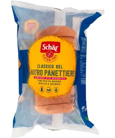  Italian Gourmet E.R. Schar Pane Classico Set of 6 classic gluten-free breads gluten-free 330 g + Gourmet Italian pulp 400 g - Buy Online on GoSupps.com