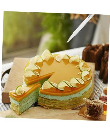 TEHAUX 3pcs Baking Pigment Pen Chocolate Cake Cookie Decorating Cajas Para Con Chocolate Cookie Cake Baking Painting Marker Marking Pens Plastic White Auxiliary Tool Edible - Buy Online on GoSupps.com