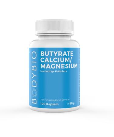 BodyBio Butyrate (Calcium/Magnesium) 100 caps 90 g