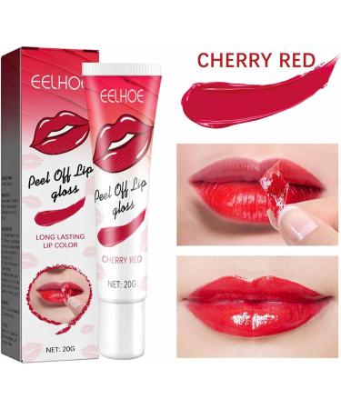  JPSDOWS Peel-Off Lip Tint | Moisturize Peel-Off Lip Glaze Matte Lip Gloss | Long-lasting lip gloss for women and girls. Peel off the colorful sexy matte colors. - Buy Online on GoSupps.com