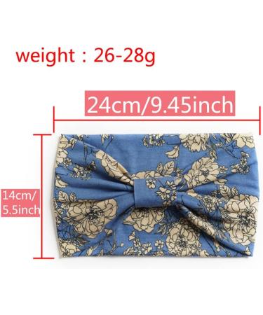 Summer Bohemian Bandanas Elastic Hair Bands Yoga Exercise Cotton Headband Women Headwear Print Vintage Cross Unisex Scrunchies Hair Accessories (Black) - Buy Online on GoSupps.com