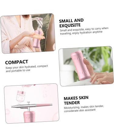 MAGICLULU Oxygen Injector Water Replenishment Instrument Portable Facial Mister Cordless Airbrush Kit Face Air Brush Cordless Makeup Airbrush Face Moisturizers Blush Pink Abs Pearlescent - Buy Online on GoSupps.com