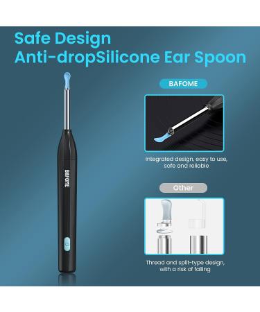 BAFOME Ear Cleaner Camera Kit 1920HD | WiFi Ear Wax Remover Tool with Light | Earwax Removal for iOS Android | Black - Buy Online on GoSupps.com