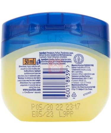 Buy Vaseline Blueseal Cocoa Butter Rich Conditioning Jelly 50ml - Hydrate & Nourish Skin | International Shipping Available - Buy Online on GoSupps.com