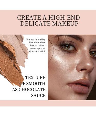 6 Colors Exquisite Cosmetic Plate with Mirror for Face Contouring, Highlighting, and Correcting. Concealer, Blush, and Brush Included. Perfect Solution for Dark Circles, Redness, Acne, and Blemishes - Buy Online on GoSupps.com