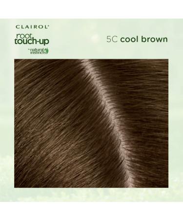 Clairol Root Touch-Up by Natural Instincts 5C Cool Brown Hair Dye 2.72 oz - Pack of 1 - Buy Online on GoSupps.com