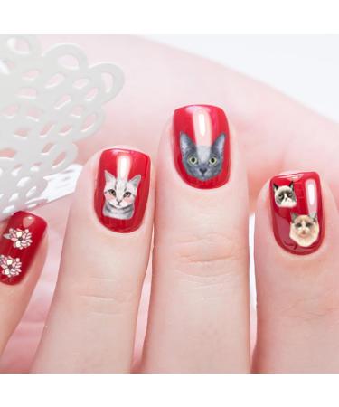 Kalolary 840+ Pattern Animals Nail Stickers | Self-Adhesive Nail Art for Girls | DIY Decorations for Kids' Birthdays - Buy Online on GoSupps.com
