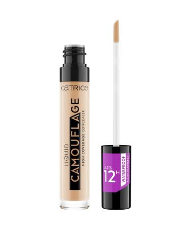 Catrice Liquid Camouflage High Coverage Concealer No. 036 Nude Long -lasting for dry skin for impure skin for combination skin vegan oil -free waterproof without alcohol 1 Pack (5ml) 036 Hazelnut beige