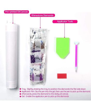 DIY 5D Diamond Painting Kit | The Holy Cross Rhinestone Embroidery | Full Square Drill | Arts Craft Supply | Wall Decor 12X16 - Buy Online on GoSupps.com