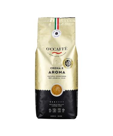 O'ccaff Crema e Aroma 100% Arabica Coffee Beans 1kg