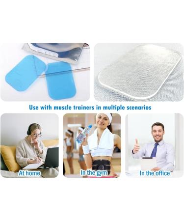 Kellegour 80 PCS EMS Gel Pads - Replacement for Abdominal Muscle Trainers Coaches & Trimmers - Buy Online on GoSupps.com