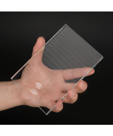 Crystal Glass False Lashes Adhesive Holder for Eyelash Extensions - 5.9'' x 3.9'' x 0.2 - Buy Online on GoSupps.com